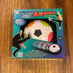 Ultra Glow Air Power Soccer Disk